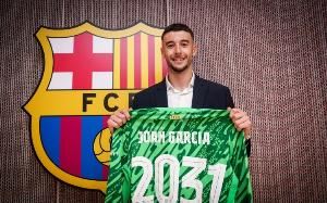 霍安-加西亚：我正在很好地适应巴萨 更衣室都支持队长特尔施特根