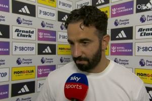 阿莫林：看看我们开场阶段的表现，就知道这场平局有多令人失望