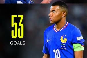 顶级战力！26岁姆巴佩国家队近5场5球，距队史射手王吉鲁仅差4球